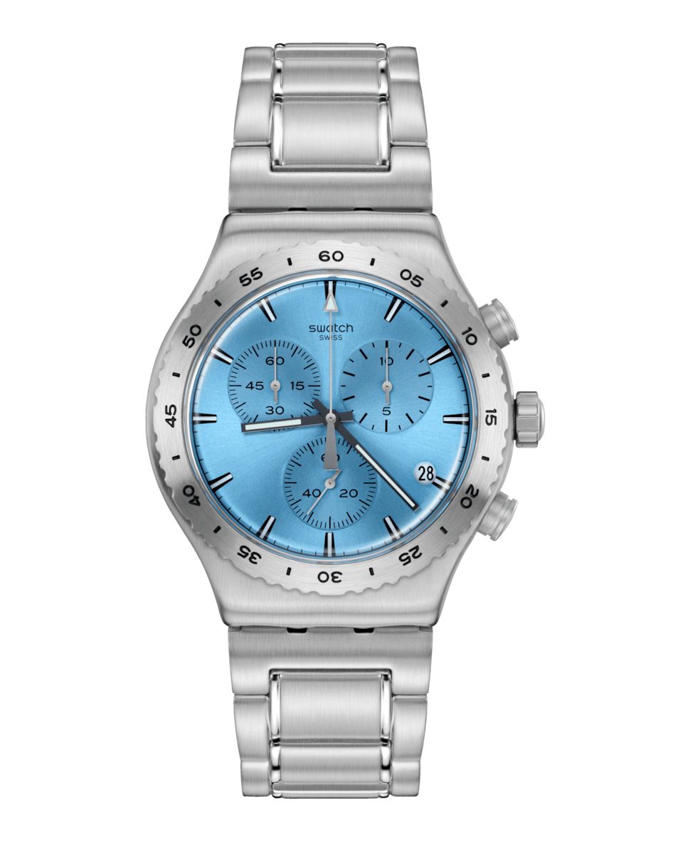 Reloj That's so Peachy de color gris y material acero Gris-1