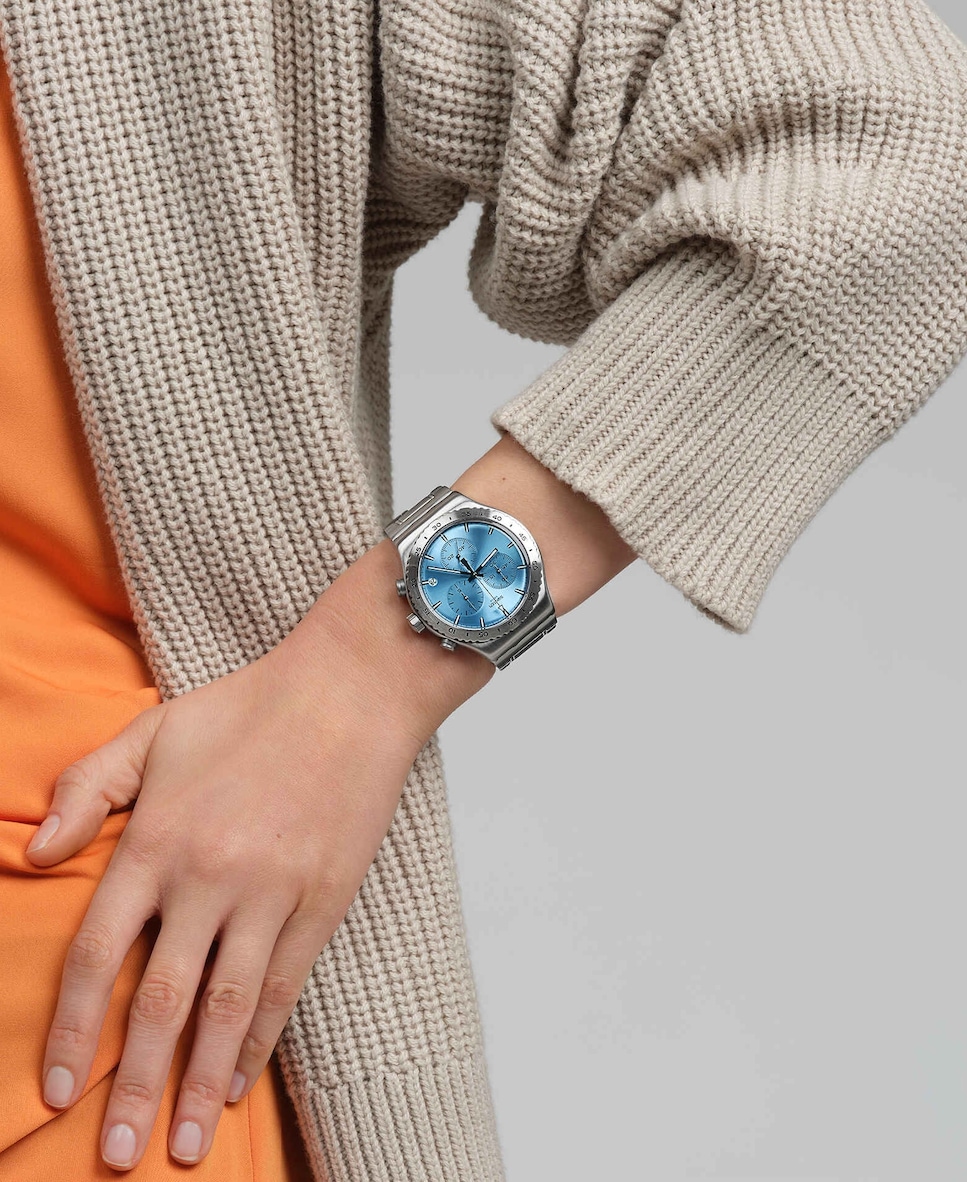 Reloj That's so Peachy de color gris y material acero Gris-3
