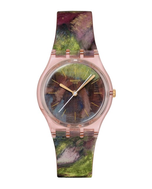 Imagen 0 de Reloj analógico Swatch unisex DEGAS'S DANCERS con correa de silicona
