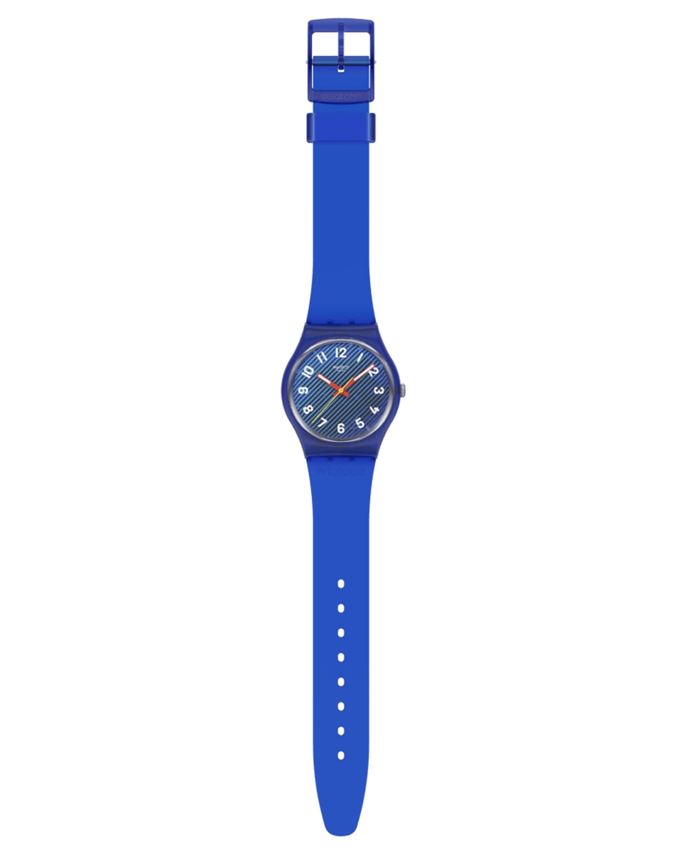 Reloj swatch unisex wavelengths of water con correa de silicona - Azul Azul-3