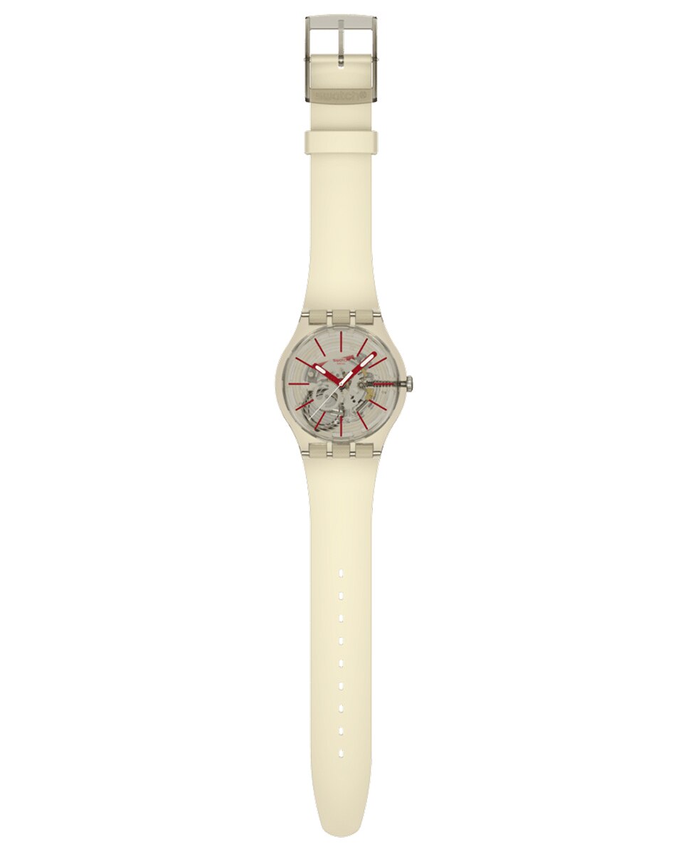 Reloj swatch unisex revealed in the sand con correa de silicona - Natural Natural-3