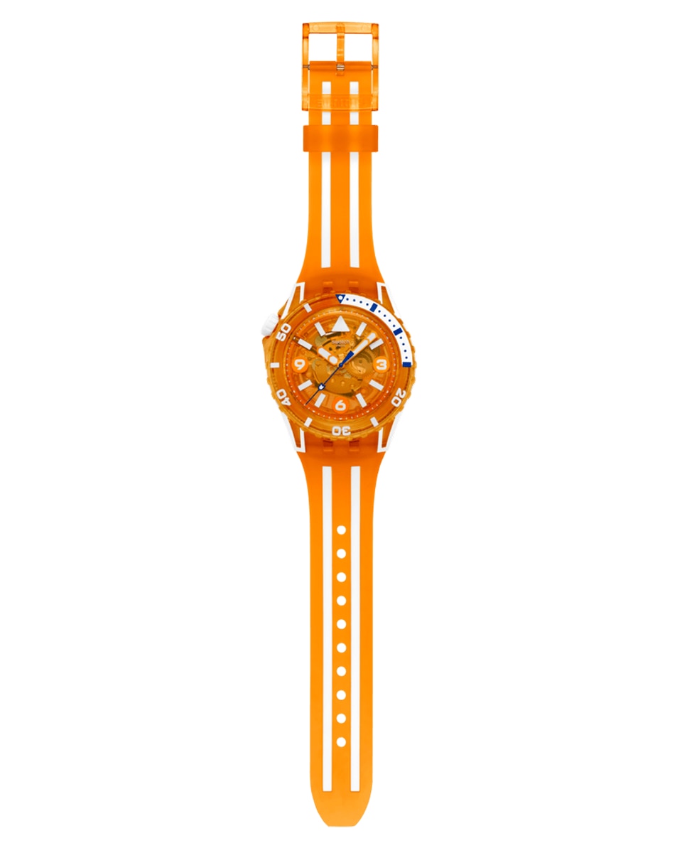 Reloj swatch pacific sea nettle con correa de silicona - Blanco Blanco-2