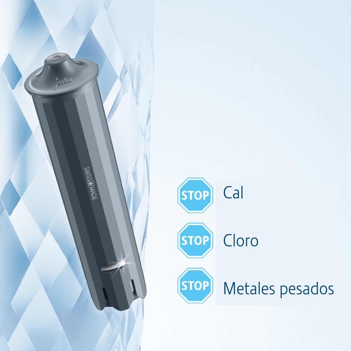 Imagen 4 de Filtro Claris Smart+. Pack de 3 cartuchos. - Gris Gris