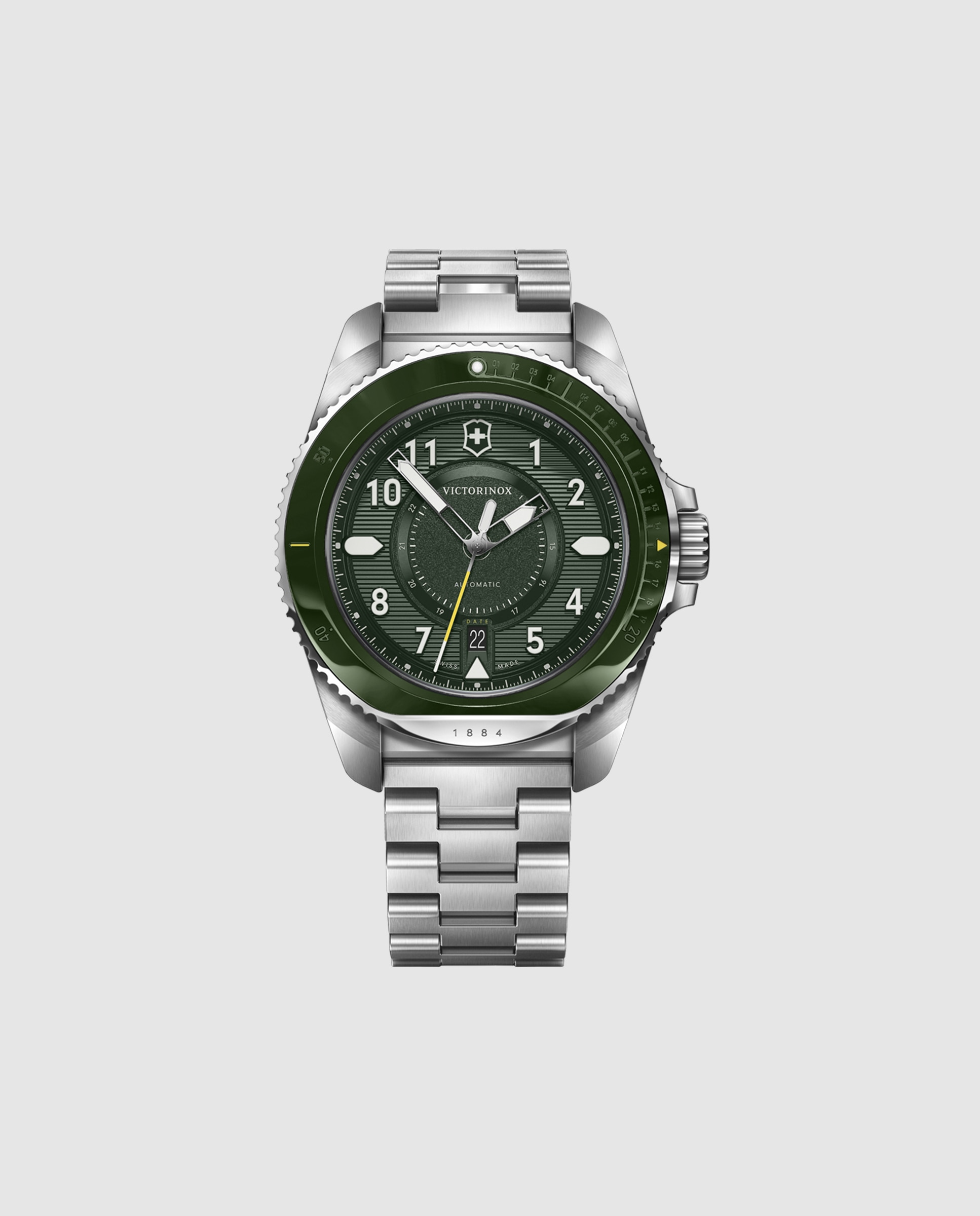 Reloj automático de hombre journey 1884 v242015 de acero y correa