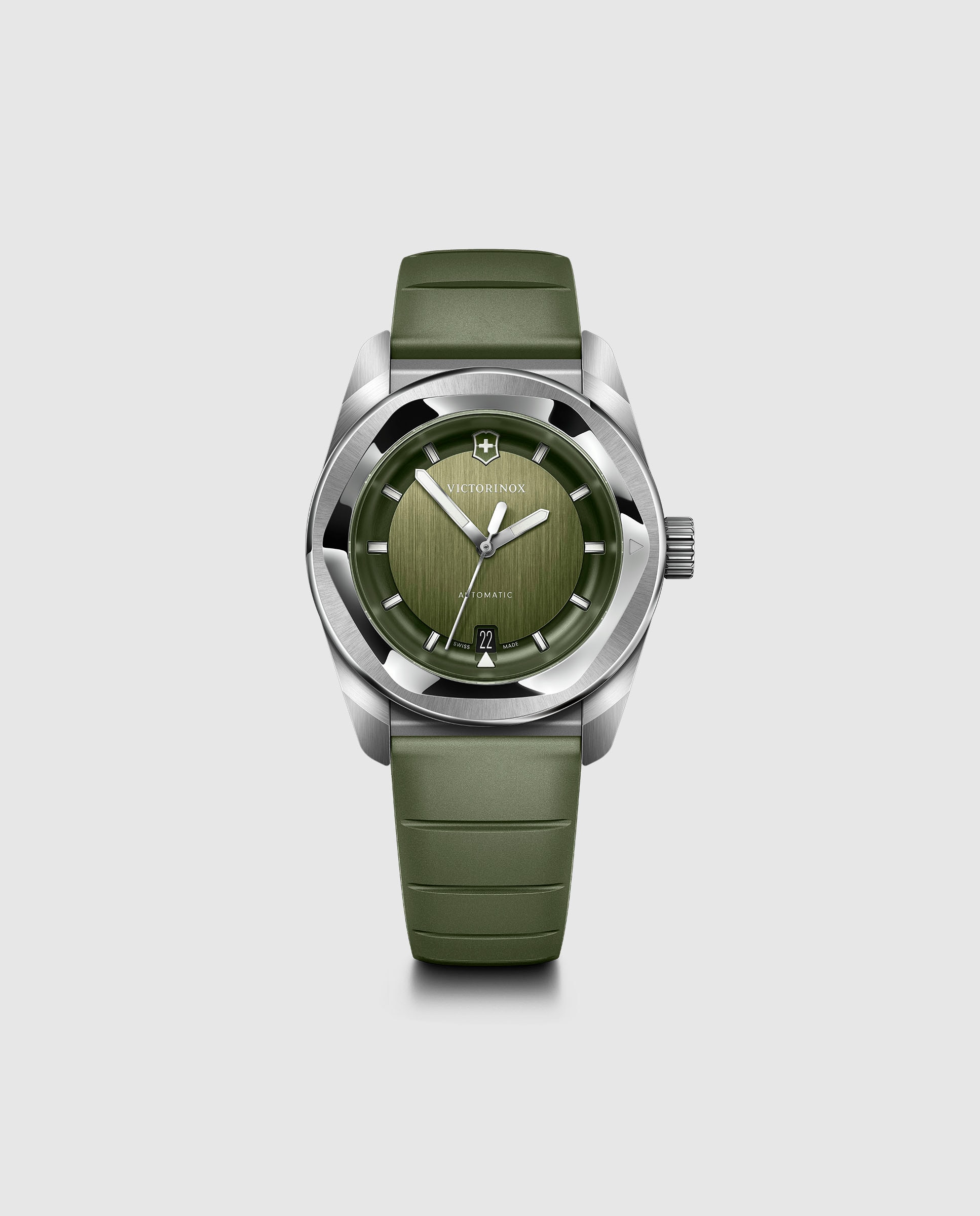 Imagen 1 de Reloj de hombre concept one v242058 automático de caucho y correa verde Verde