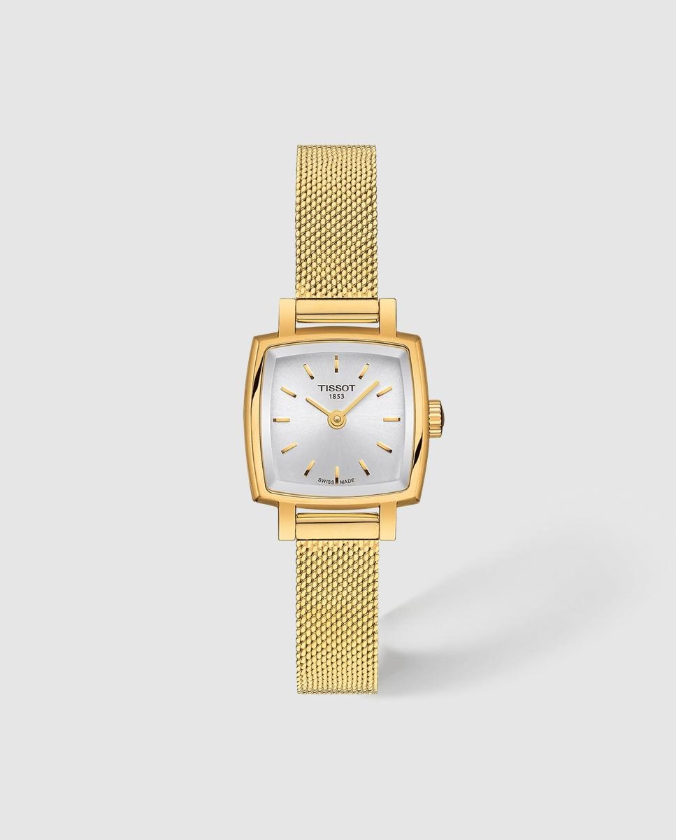 Reloj de mujer tissot lovely de acero y esfera dorada - Oro Oro-1