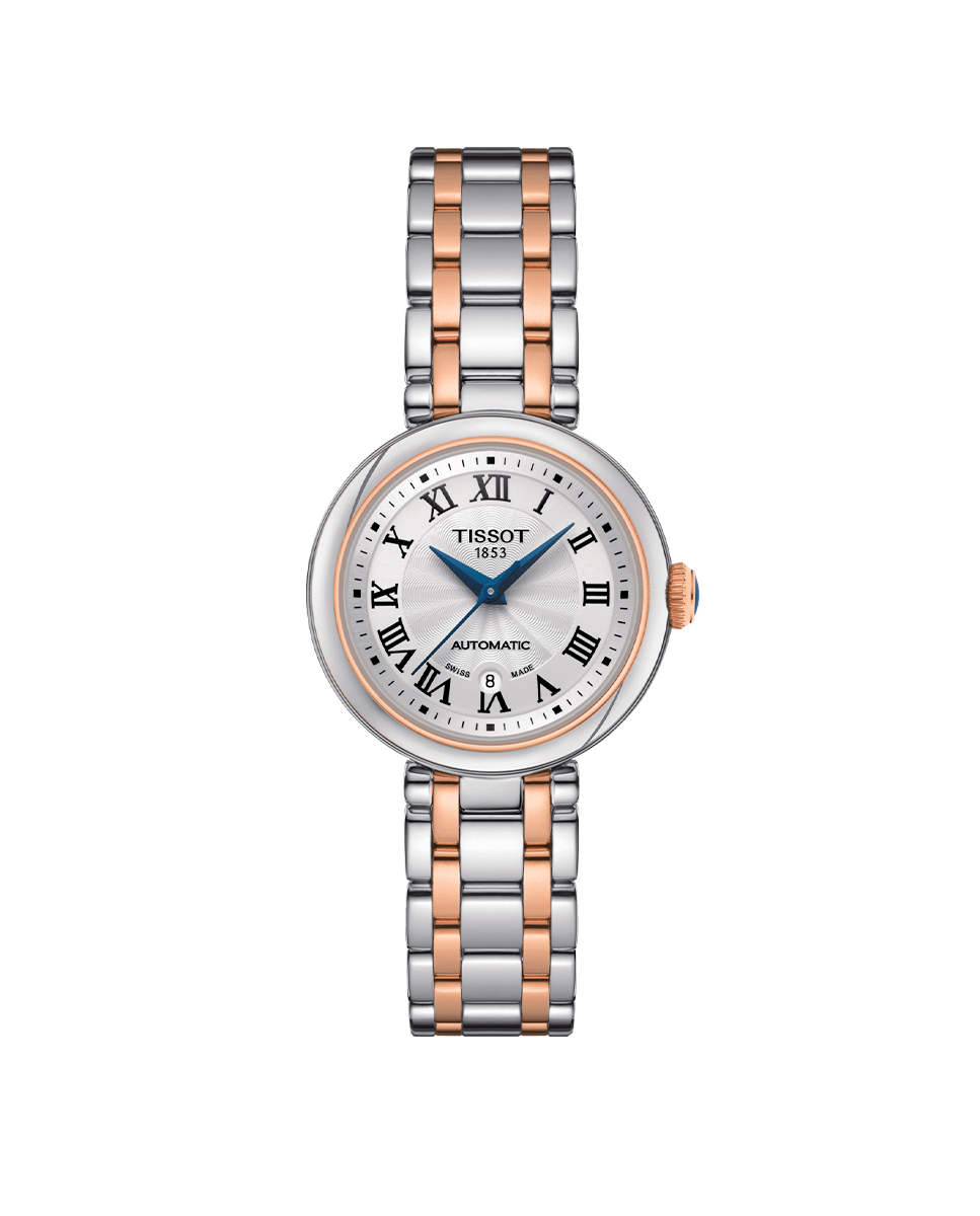 Reloj de mujer colección Bellissima automático de acero bicolor