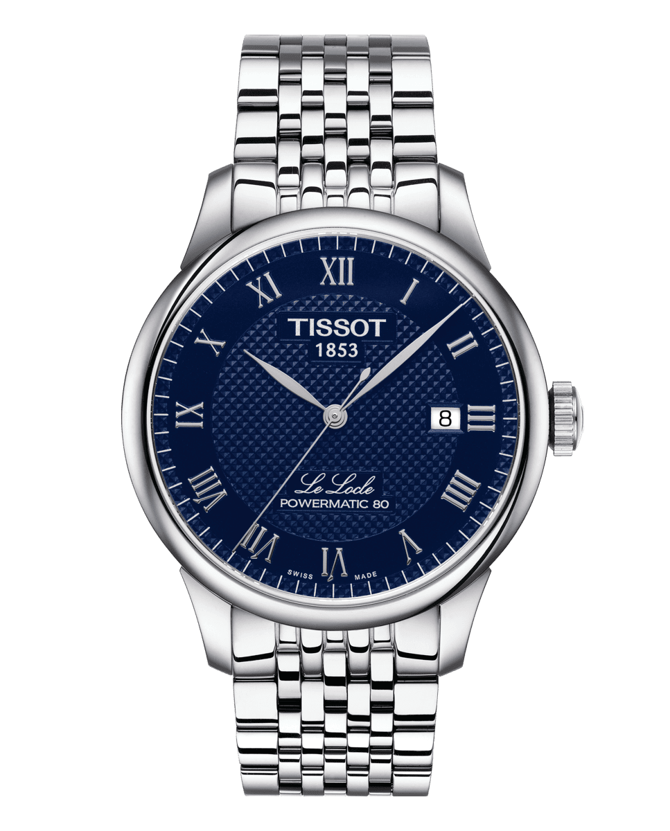 Reloj de hombre Tissot Le Locle Automático de acero y brazalete Plata-1