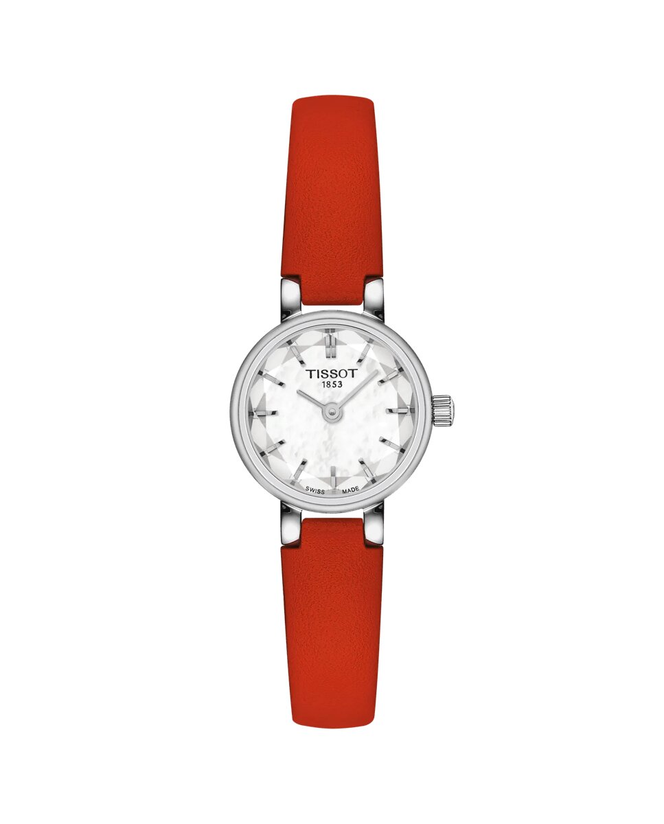 Reloj de mujer colección Lovely de piel color rojo