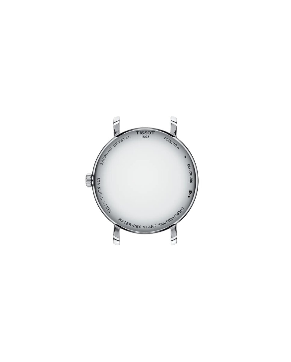 Reloj de mujer tissot everytime cuarzo de acero y esfera - Plata Plata-2