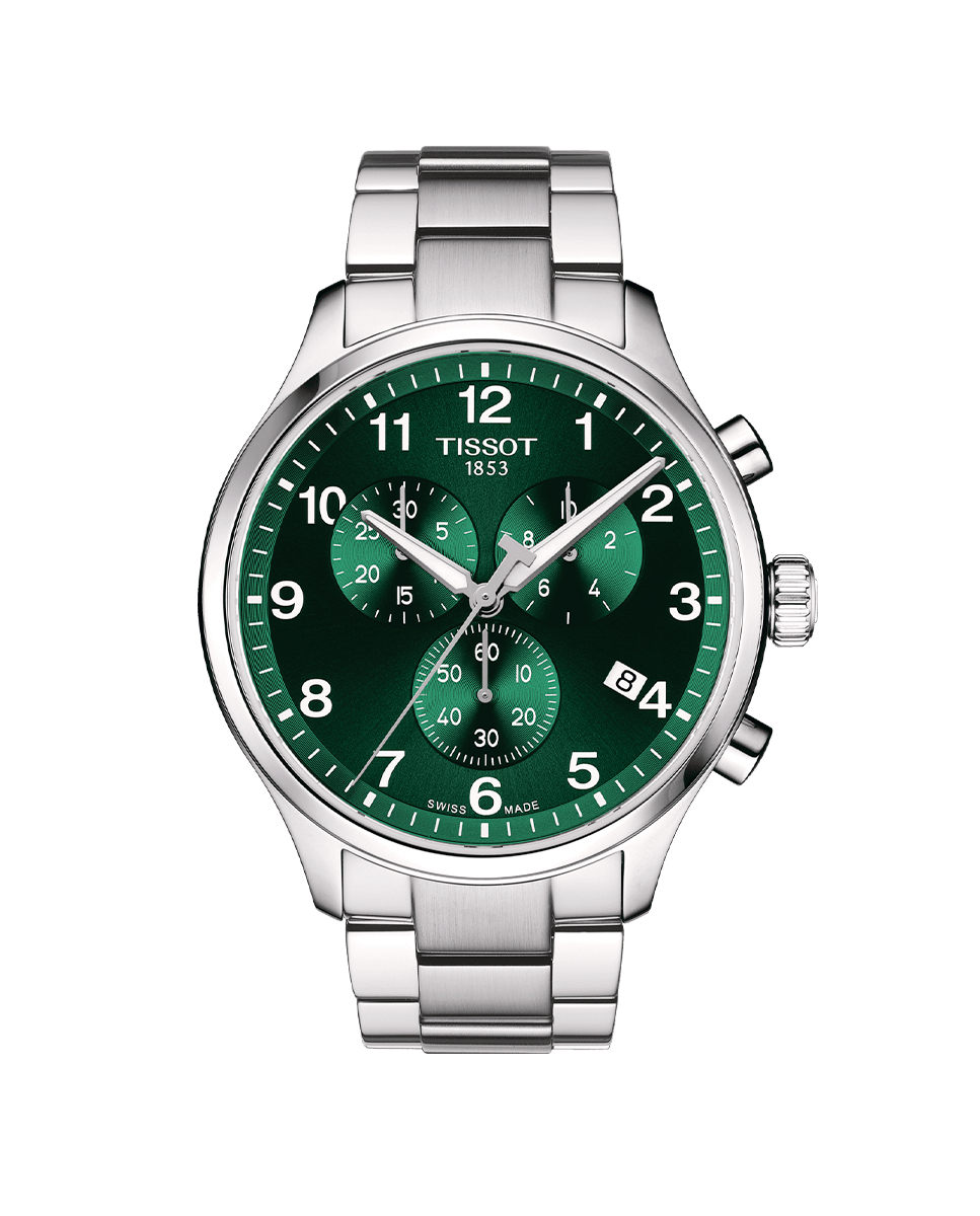 Reloj de hombre colección Chrono XL de acero Plata-1