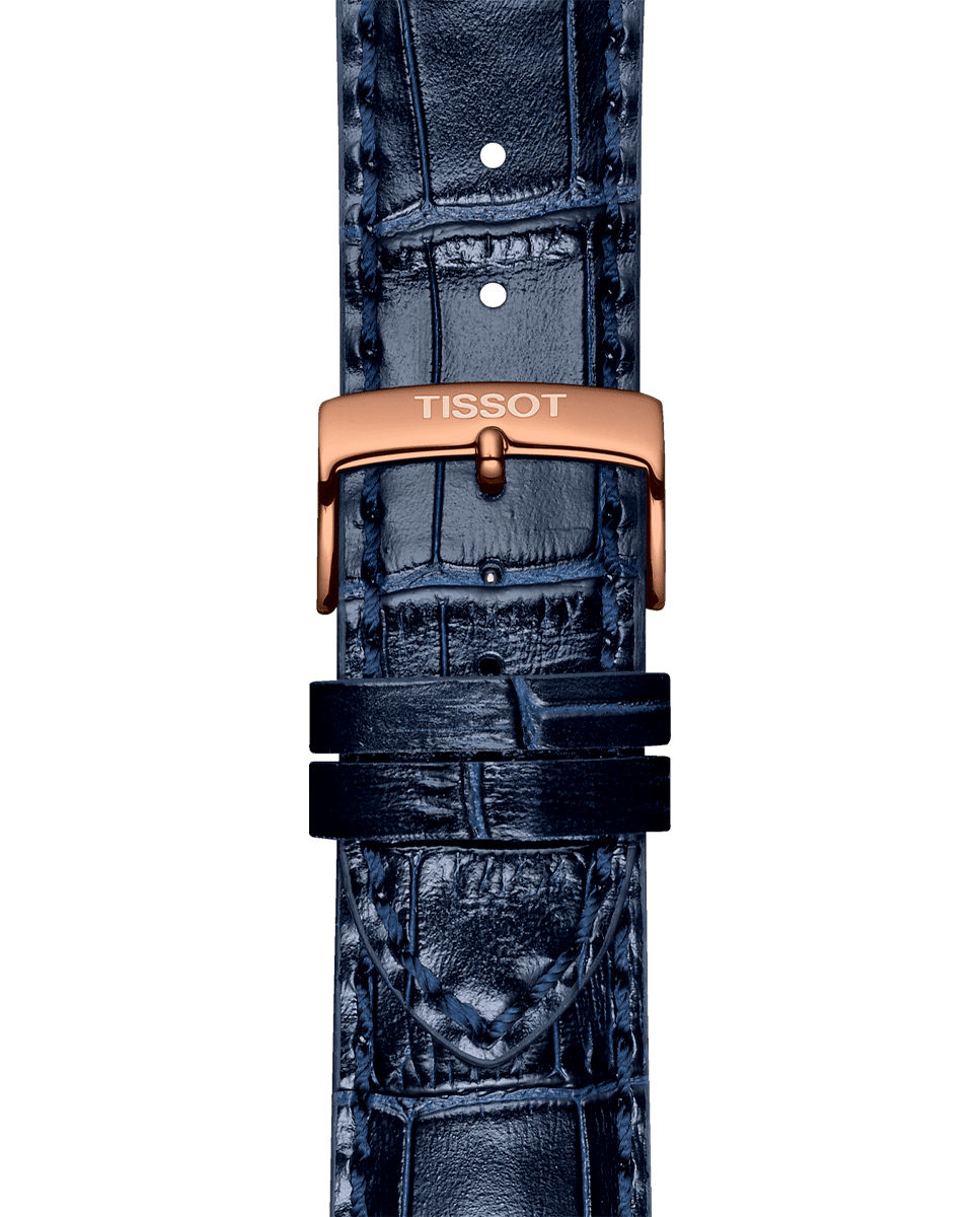 Reloj de hombre colección Chrono XL de piel Azul-3