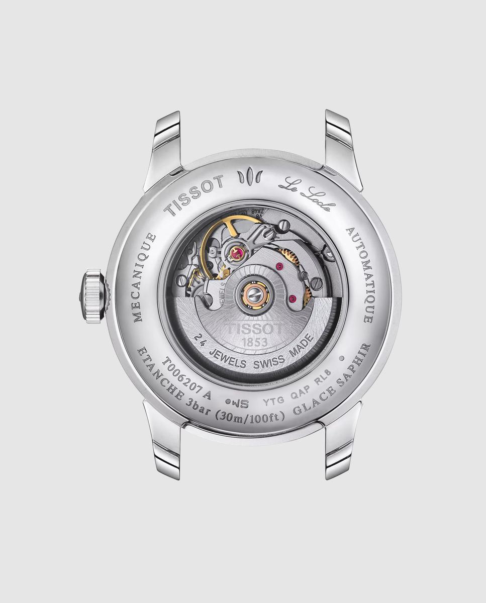 Reloj automático de mujer tissot le locle 29mm de acero - Plata Plata-2