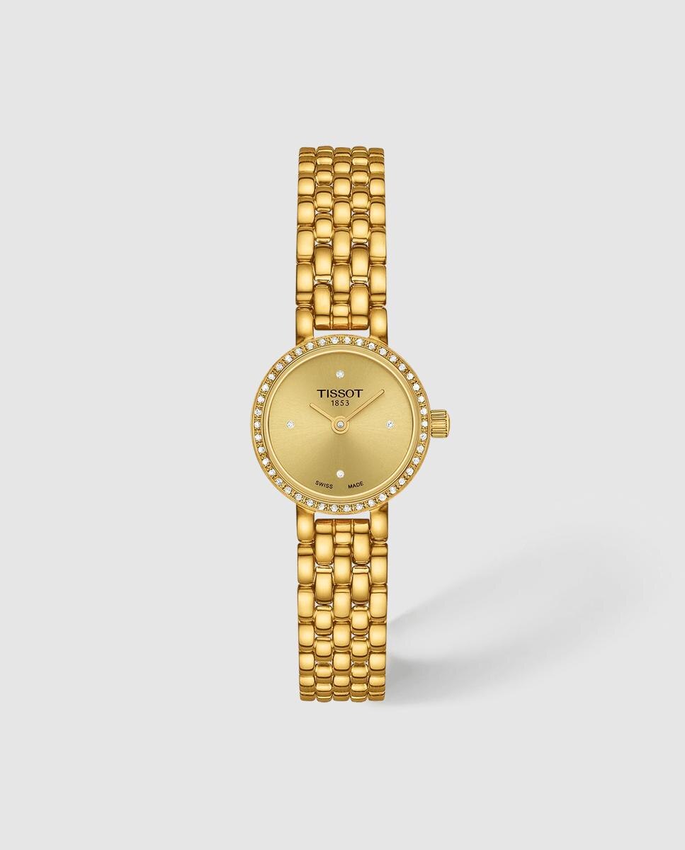 Imagen 0 de Reloj de mujer tissot lovely 19.5mm de acero Oro