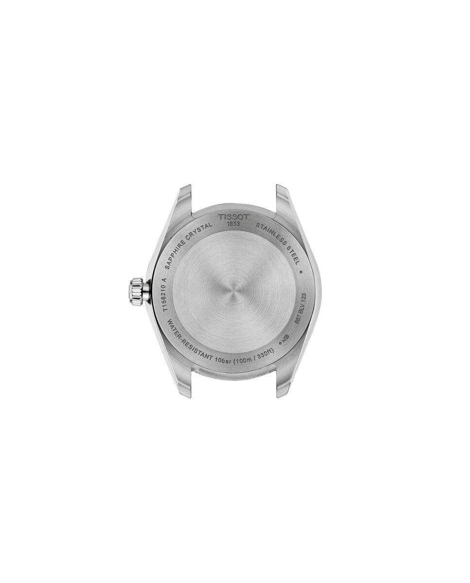 Reloj de mujer tissot ballade cuarzo de acero bicolor y esfera azul - Plata Plata-2