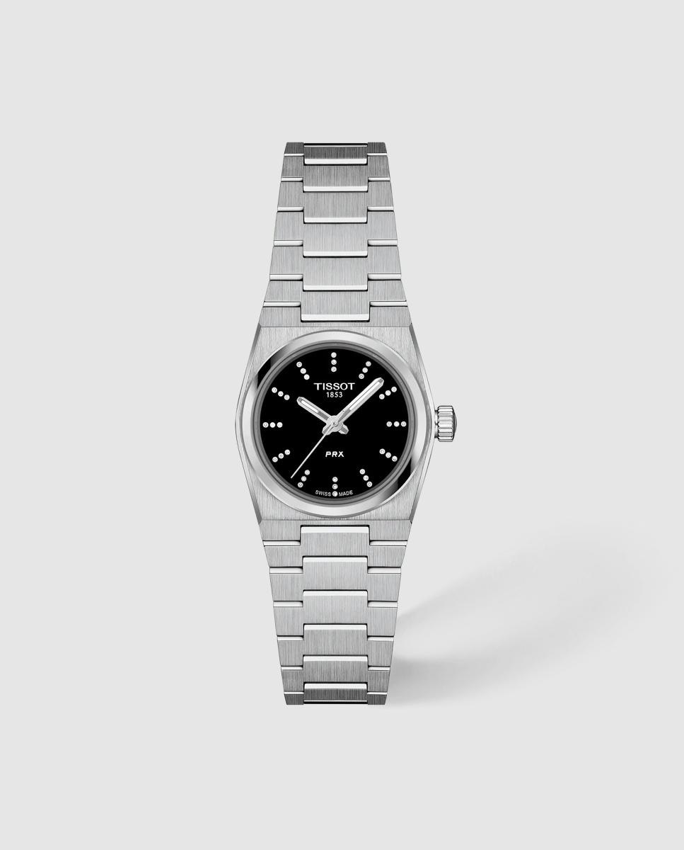 Imagen 1 de Reloj de mujer tissot prx 25mm de acero - Plata Plata