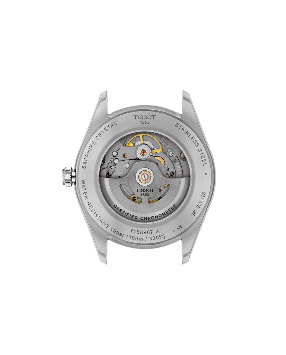 Reloj de hombre tissot ballade automático de acero y esfera bicolor - Plata Plata-2