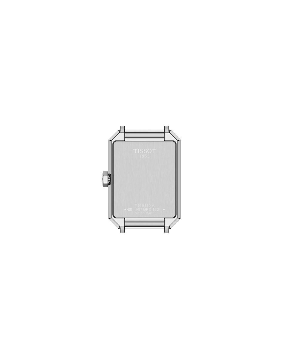 Reloj de mujer tissot srv cuarzo de acero y esfera azul - Plata Plata-2