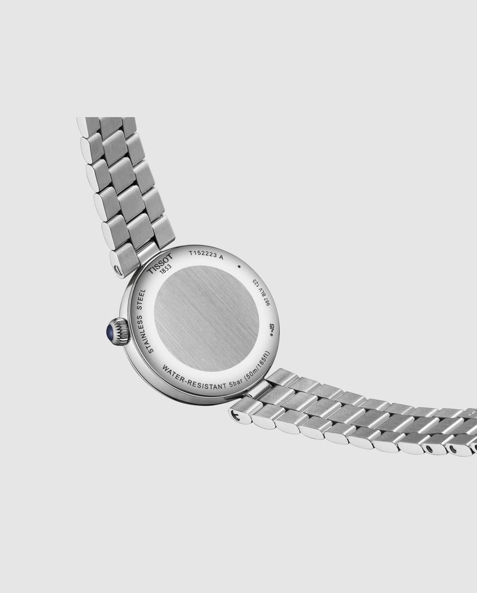 Reloj de mujer tissot desir moonphase 29.6mm de acero - Plata Plata-2