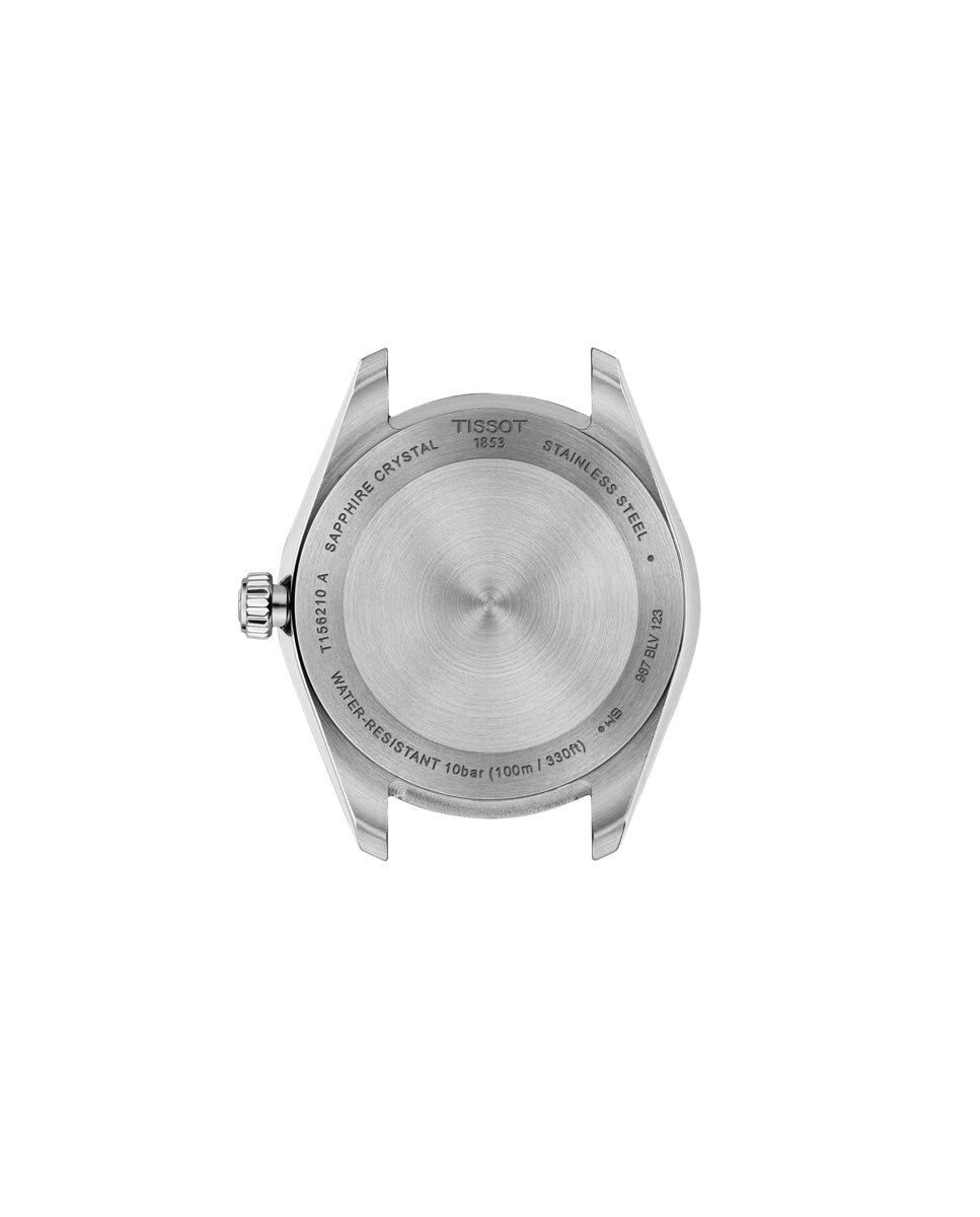 Reloj de mujer tissot ballade 34mm curazo de acero y esfera azul - Plata Plata-2