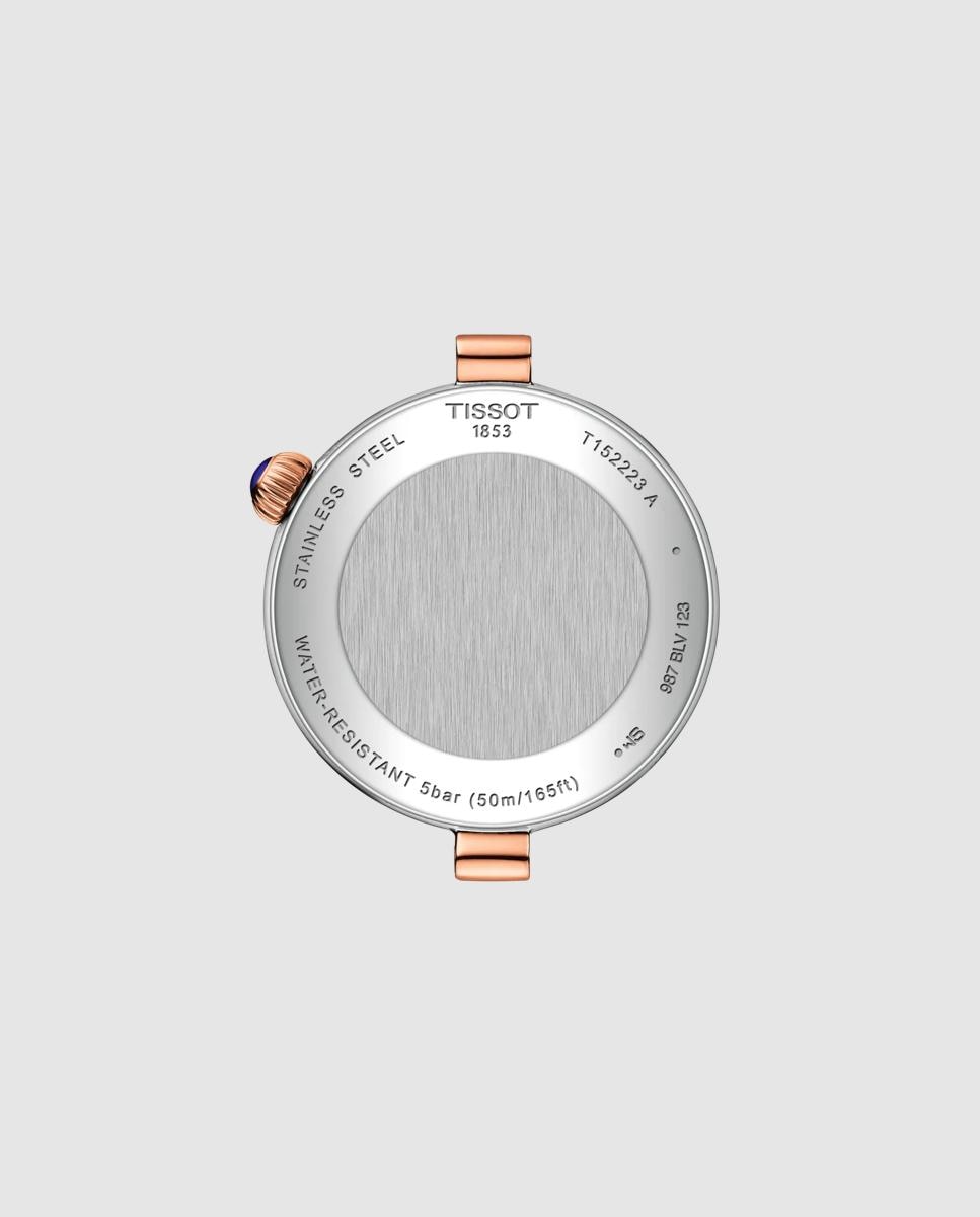 Reloj de mujer tissot desir moonphase 29.6mm de acero - Plata / Rosa Plata / Rosa-2
