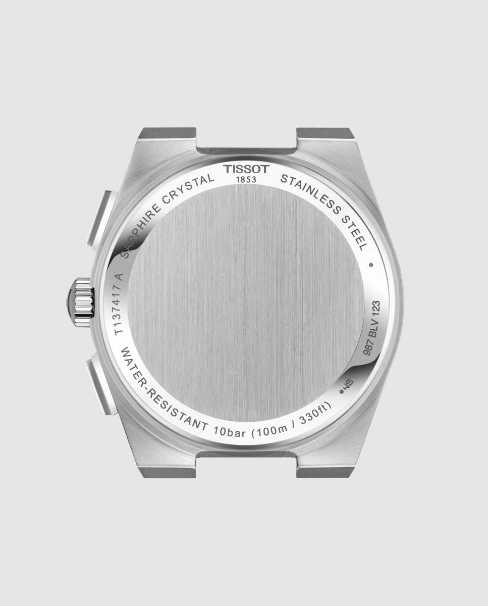 Reloj de hombre tissot prx chrono 41mm de acero - Plata Plata-2