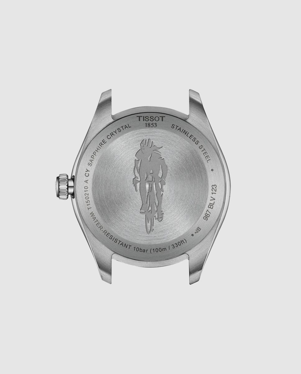 Reloj de hombre tissor pr100 34mm de tejido - Tissot - Gris Gris-2