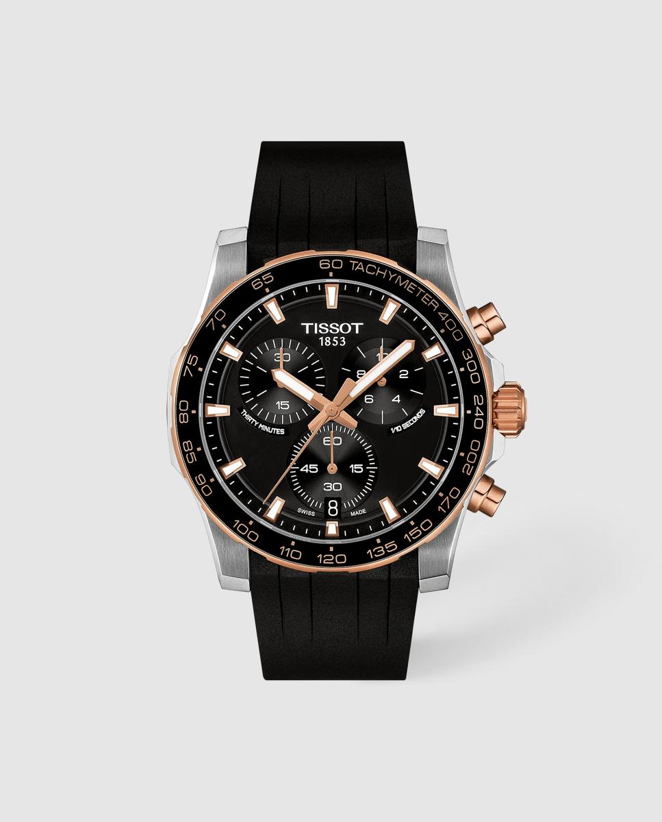 Imagen 0 de Reloj de hombre tissot supersport chrono 42mm Negro