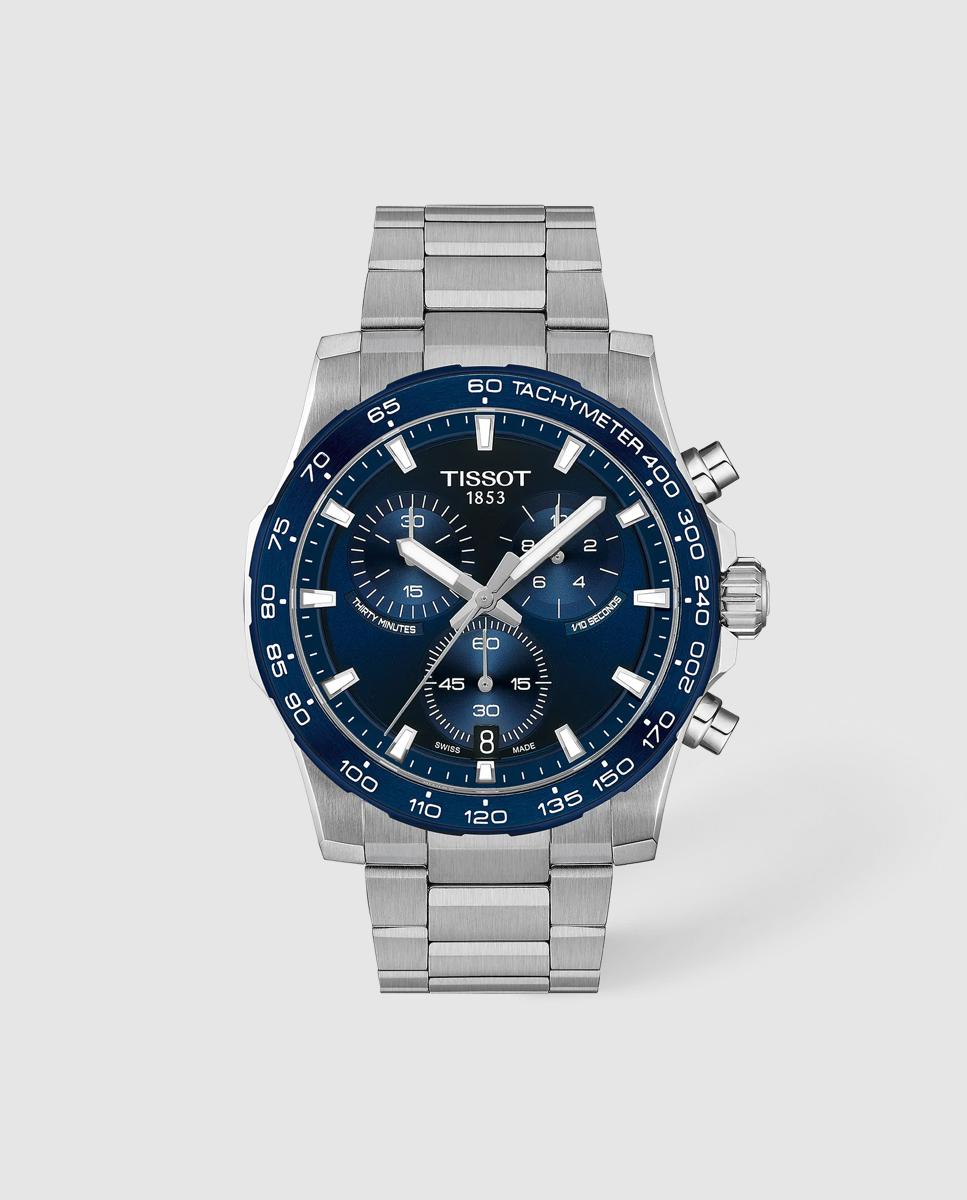 Imagen 0 de Reloj de hombre tissot supersport chrono 42mm Plata