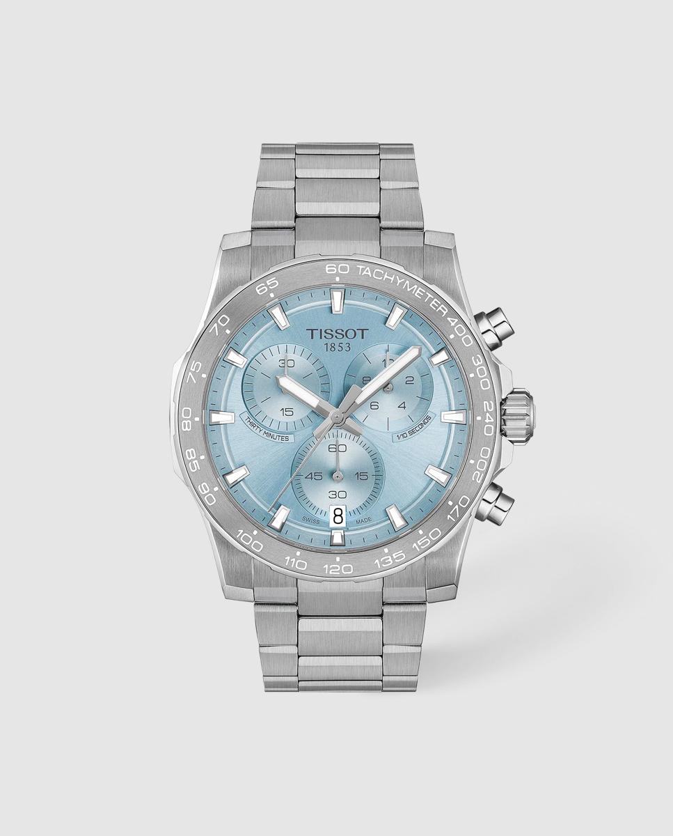 Imagen 0 de Reloj de hombre tissot supersport chrono 42mm Plata