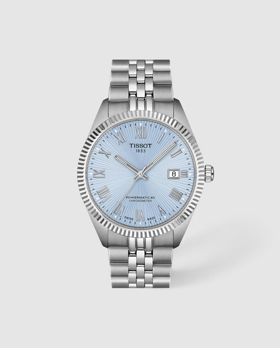 Imagen 0 de Reloj automático de hombre tissot ballade 39mm de acero Plata