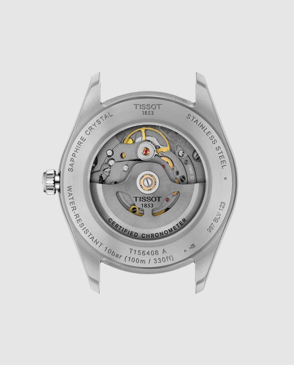 Reloj automático de hombre tissot ballade 39mm de acero - Plata Plata-2
