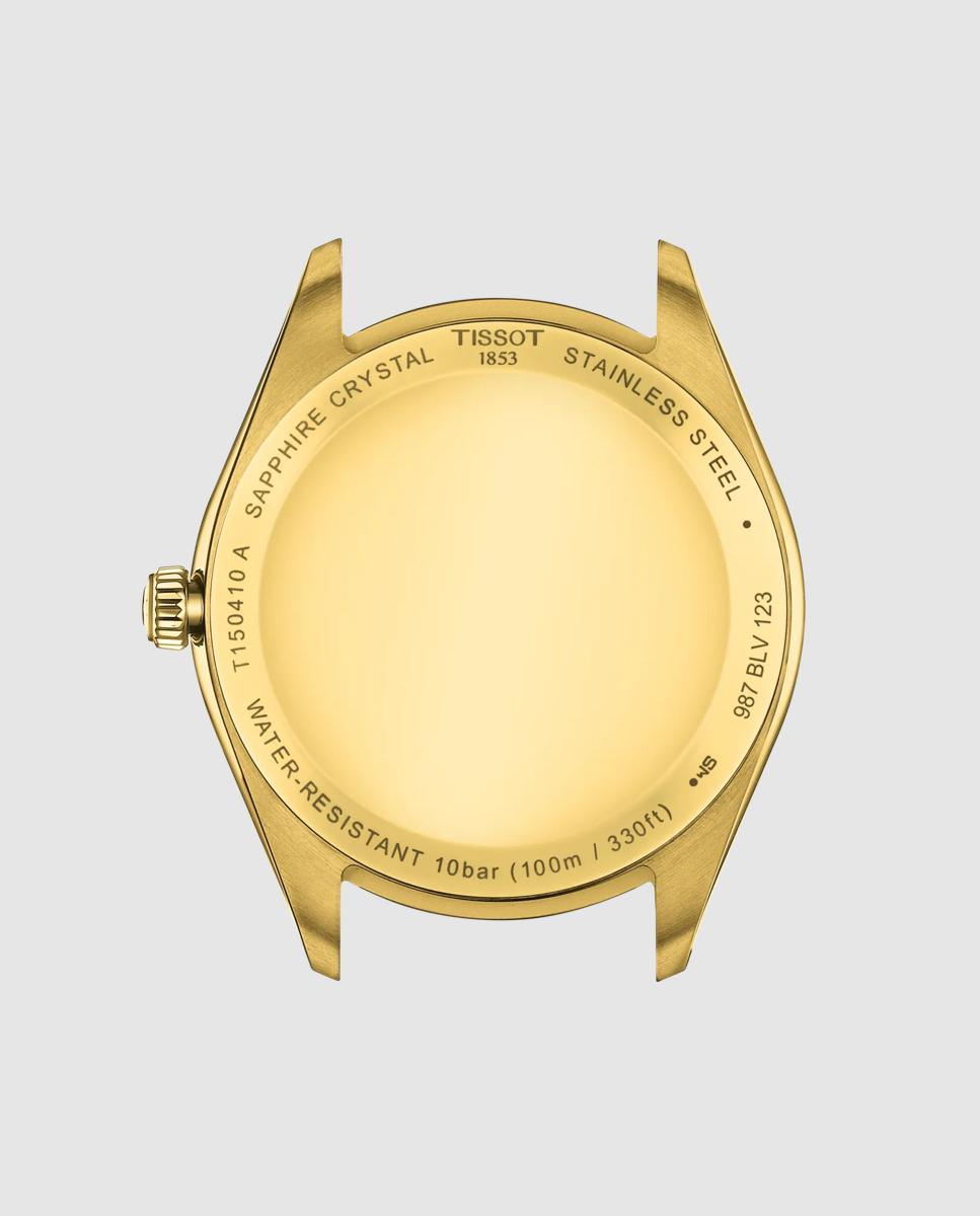 Reloj de hombre tissot pr 100 40mm de cuero - Marrón Marrón-2