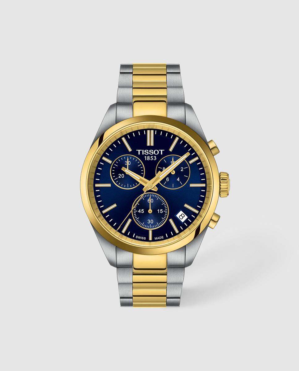 Reloj de hombre tissot pr 100 40mm de acero - Oro / Plata Oro / Plata-1