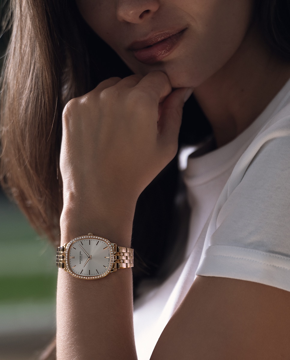 Reloj analógico de mujer raymond weil 5280-p5s-64001 con armis de acero inoxidable con rosa pvd - Oro Oro-4