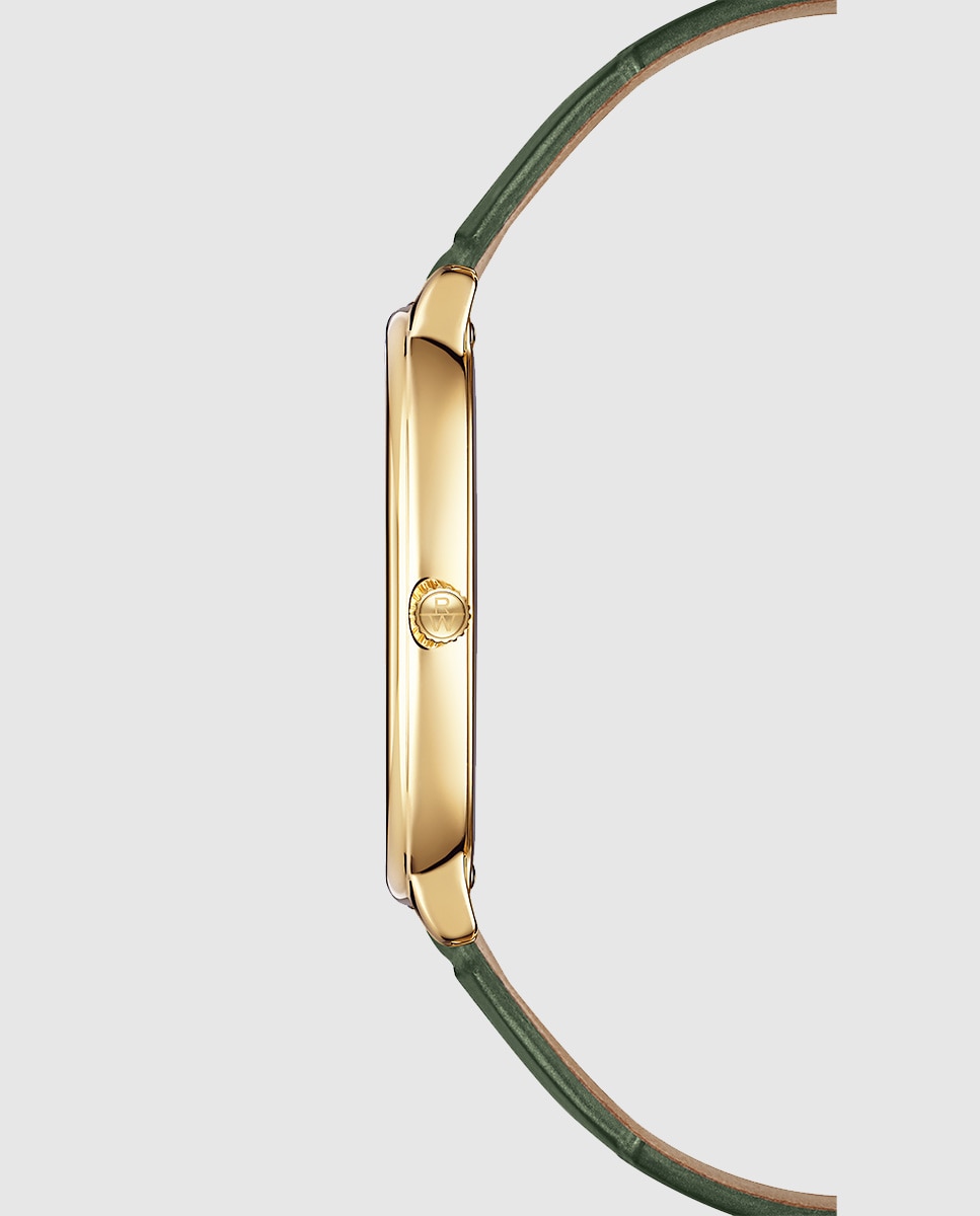 Imagen 2 de Reloj analógico de mujer raymond weil 5280-pc-64001 con correa de piel - Verde Verde