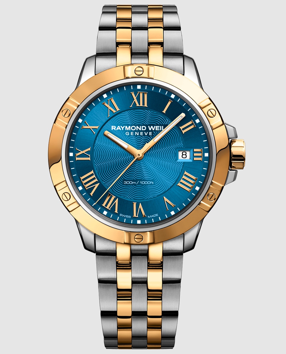 Reloj analógico de hombre raymond weil 8160-stp-00508 con armis bicolor de acero inoxidable con oro amarillo pvd - Oro / Plata Oro / Plata-1
