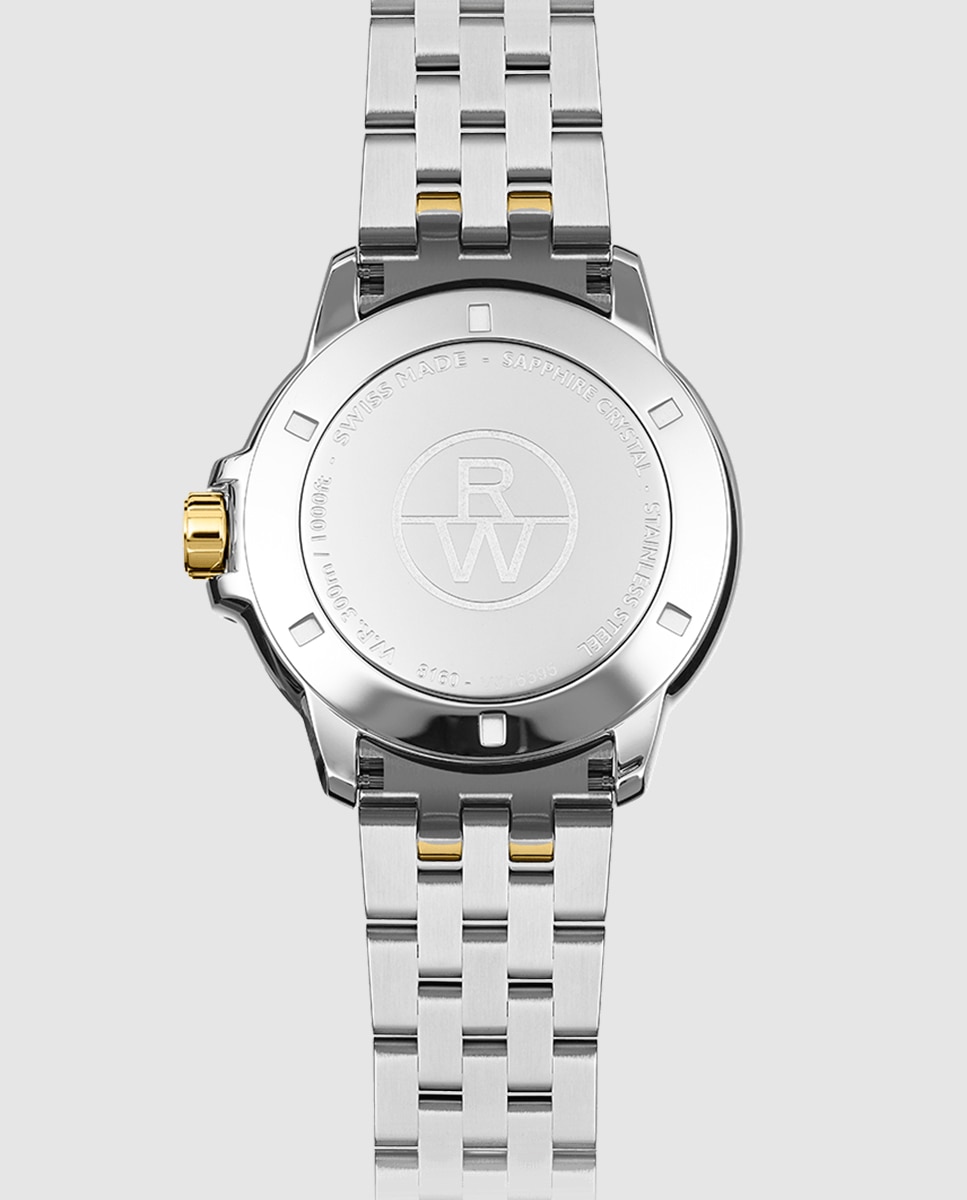 Reloj analógico de hombre raymond weil 8160-stp-00508 con armis bicolor de acero inoxidable con oro amarillo pvd - Oro / Plata Oro / Plata-2