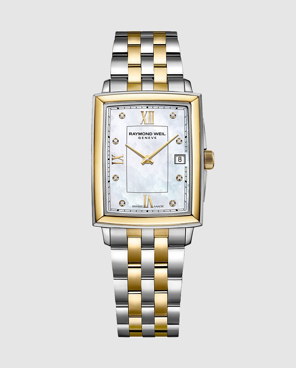 Reloj analógico de mujer raymond weil 5925-stp-00995 con armis bicolor de acero inoxidable con oro amarillo pvd - Oro / Plata Oro / Plata-1