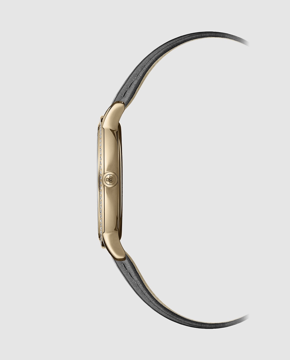 Reloj de mujer Toccata de cuarzo con correa de piel Marrón-3