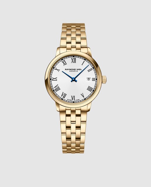 Imagen 0 de Reloj de mujer Toccata de cuarzo con armis de acero inoxidable con oro amarillo PVD