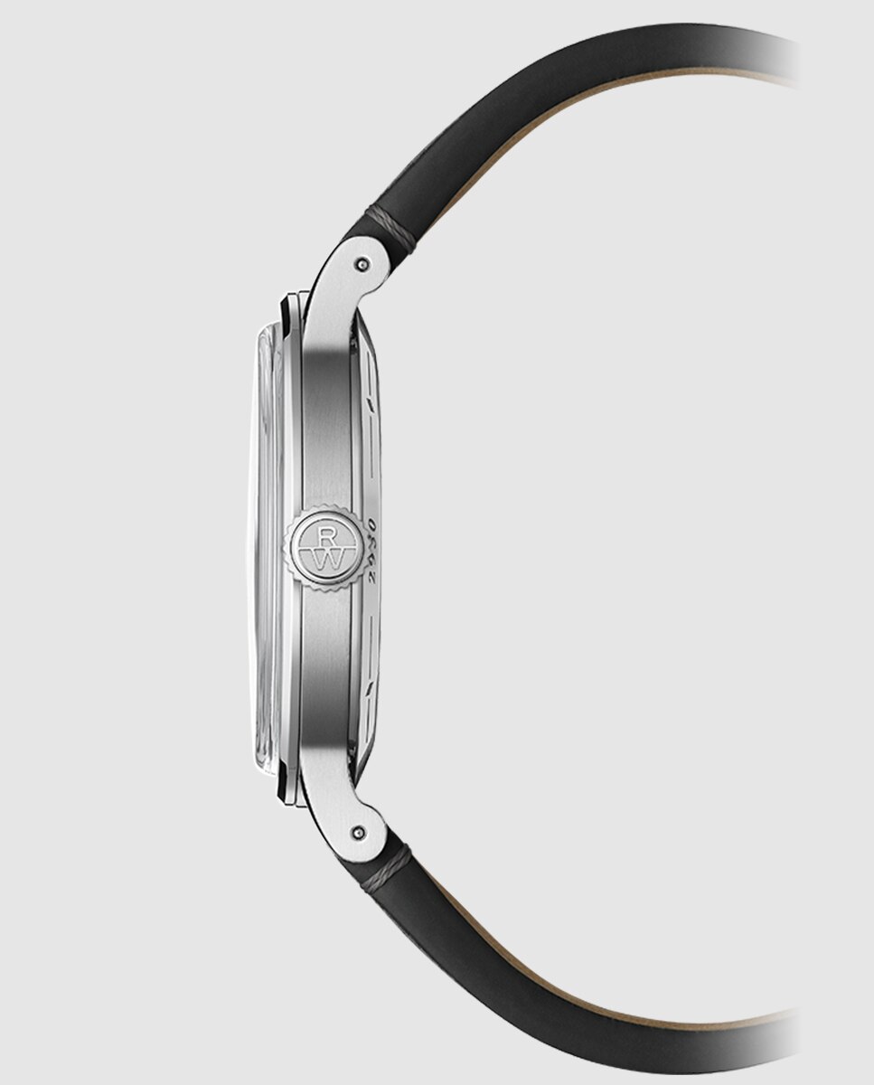 Reloj automático de hombre raymond weil 2930-stc-60001 con correa de piel - Negro / Plata Negro / Plata-3