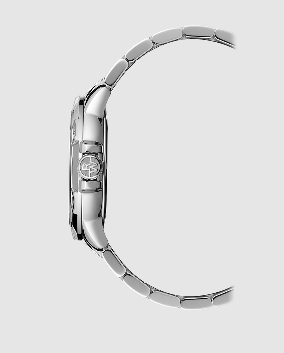 Reloj analógico de hombre raymond weil 8160-st-20041 con armis de acero inoxidable - Negro / Plata Negro / Plata-3