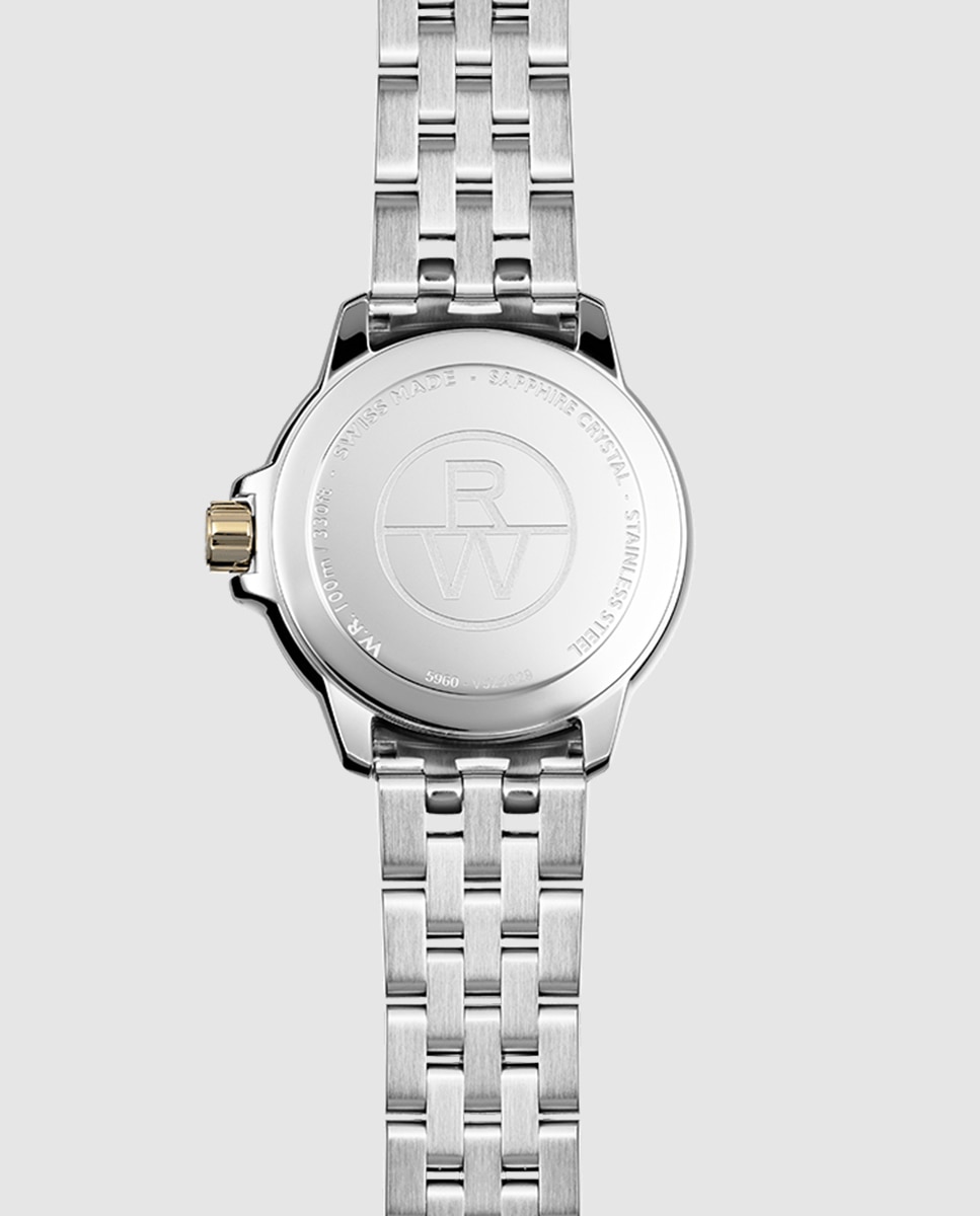 Reloj analógico de mujer raymond weil 5960-stp-50061 con armis bicolor de acero inoxidable con oro amarillo pvd - Oro / Plata Oro / Plata-2