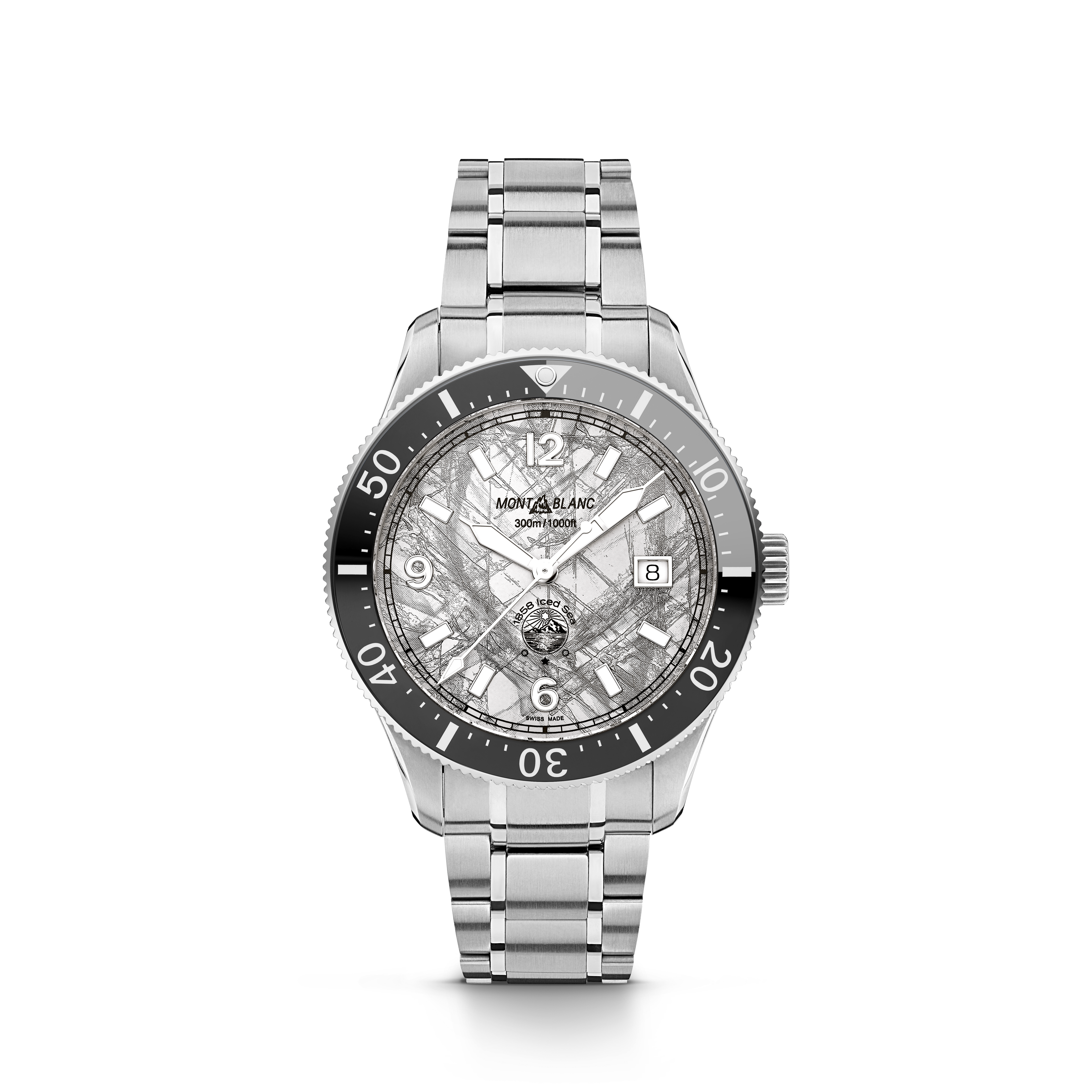 Montblanc - Reloj de hombre Montblanc pulsera de acero.