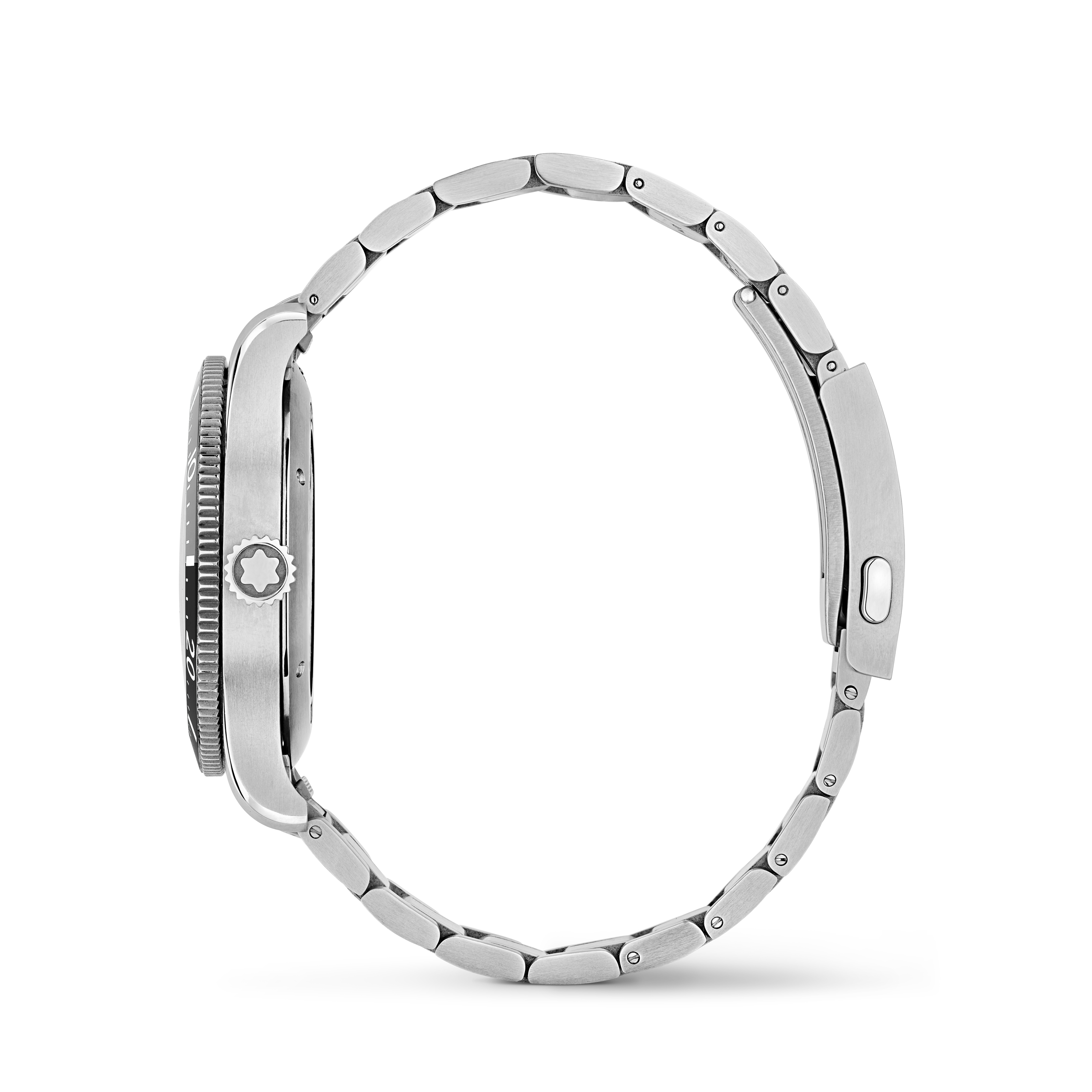 Reloj de hombre Montblanc pulsera de acero - Plata Plata-4