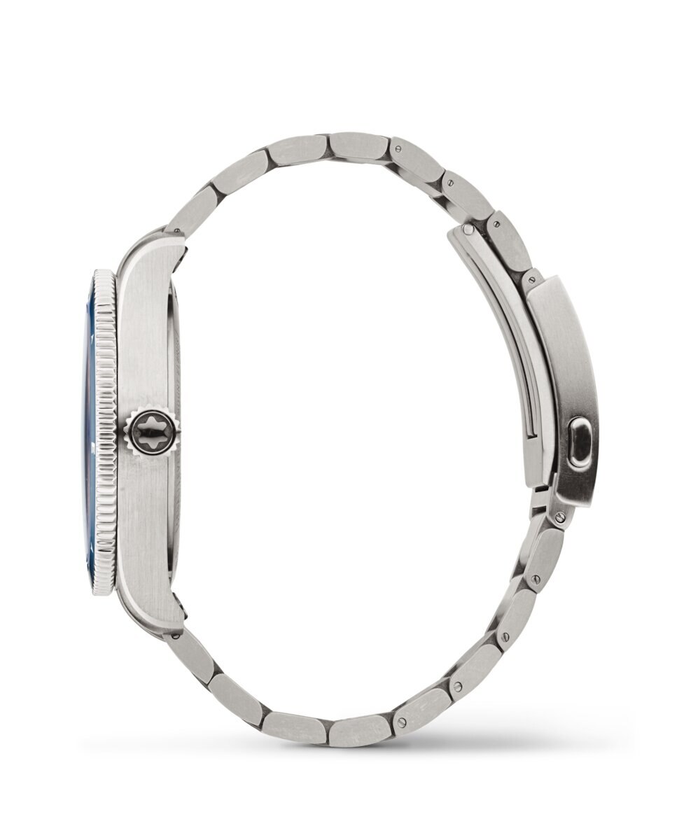 Imagen 3 de Reloj de hombre automático pulsera de acero - Montblanc - Plata Plata