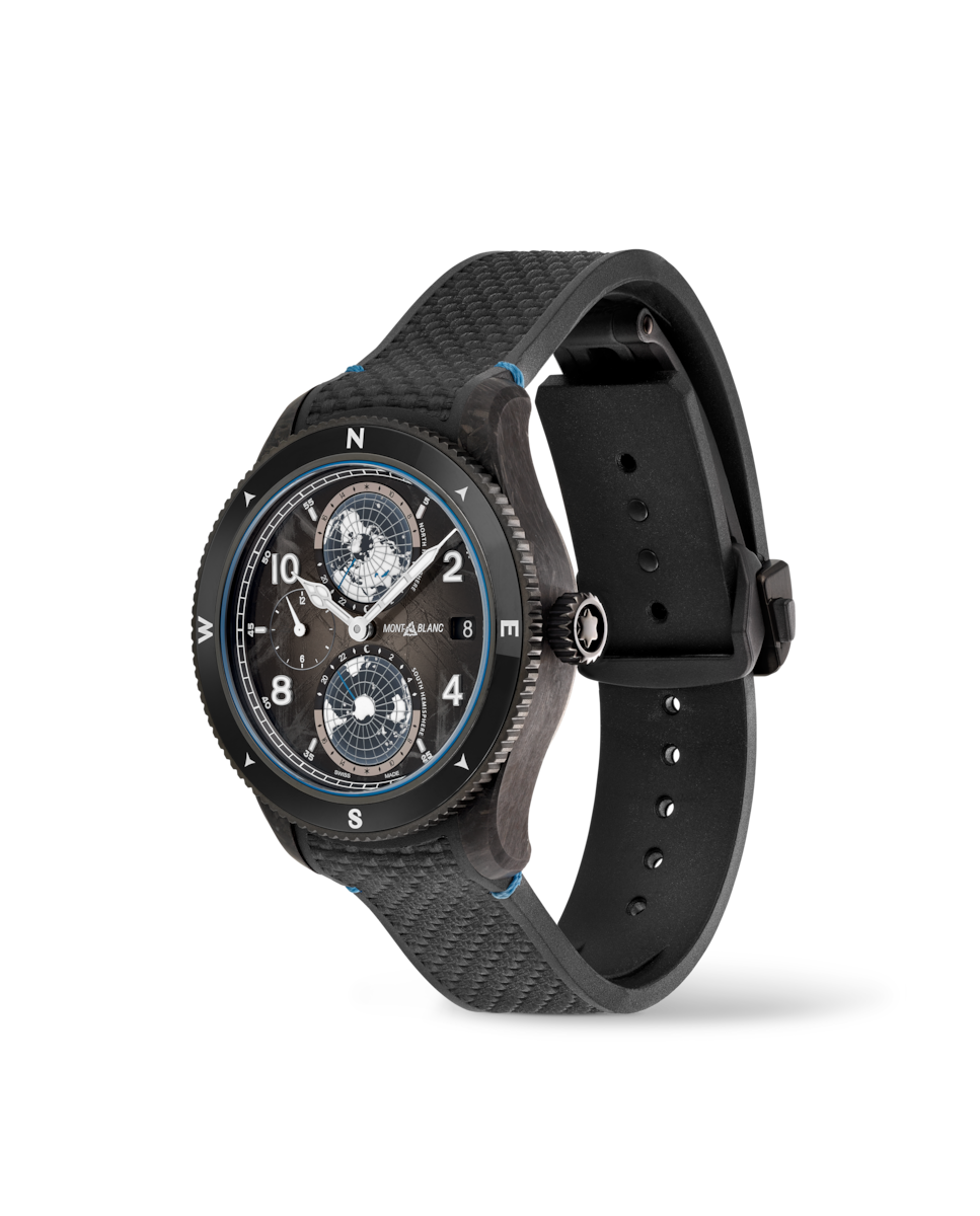 Reloj de hombre automático correa de caucho - Montblanc - Negro Negro-2