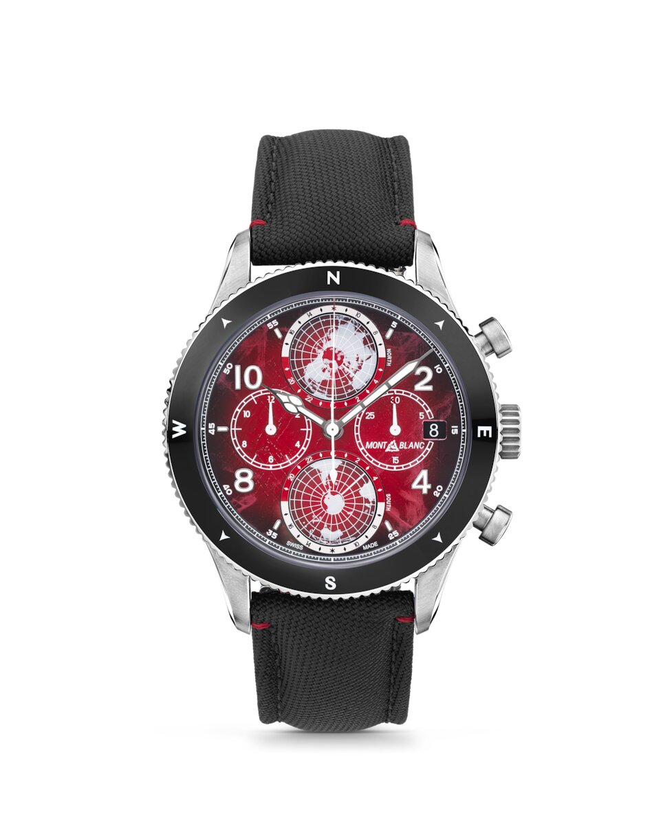 Imagen 1 de Reloj de hombre automático correa de caucho Negro