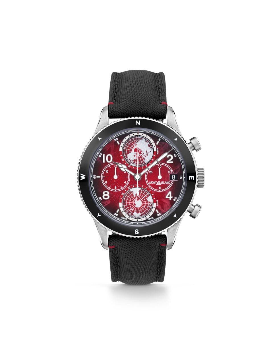Imagen 2 de Reloj de hombre automático correa de caucho - Montblanc - Negro Negro
